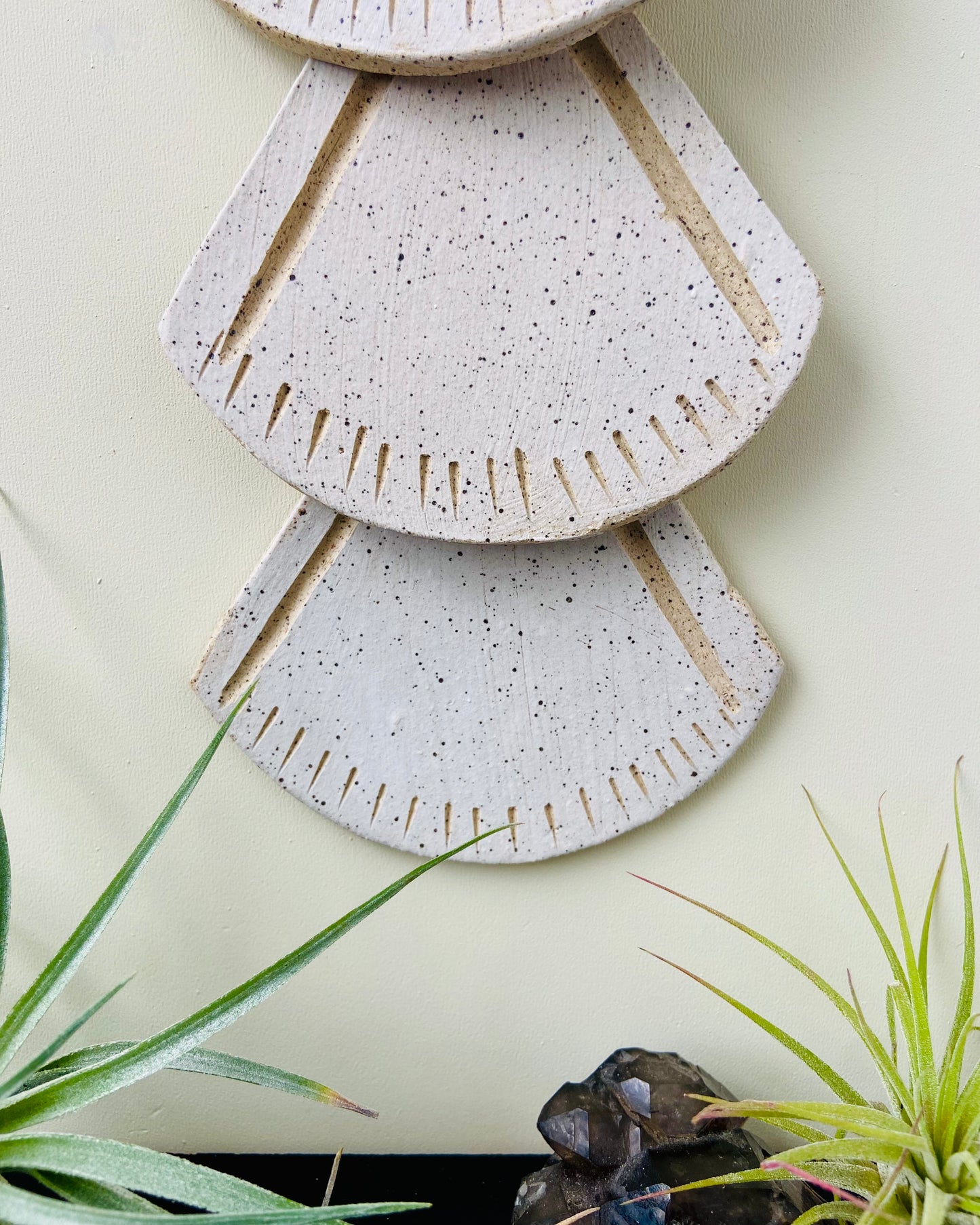 Ceramic Wall Hanging - Abstract tiles