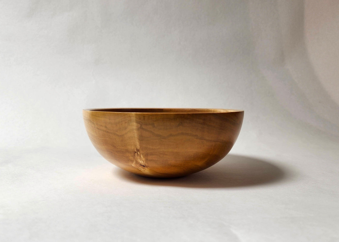 silver maple wooden bowl