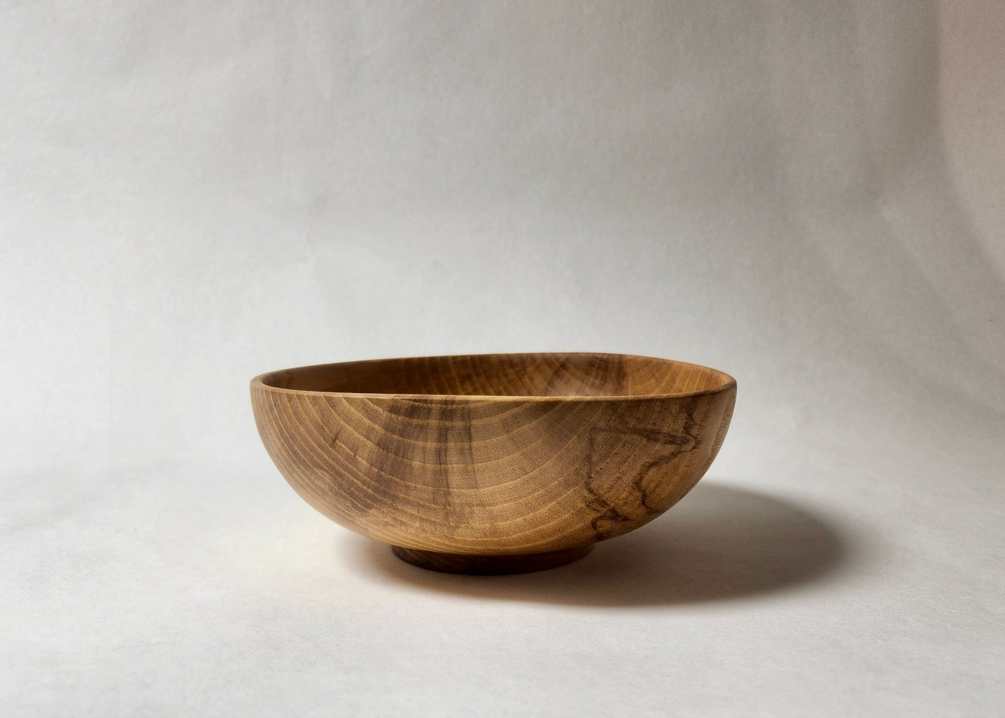 ash wooden bowl, salad bowl