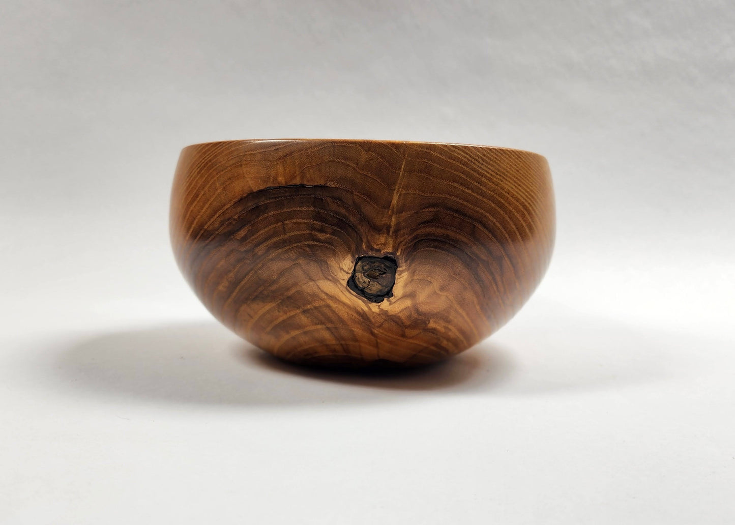 Deep Ash Knotted Bowl