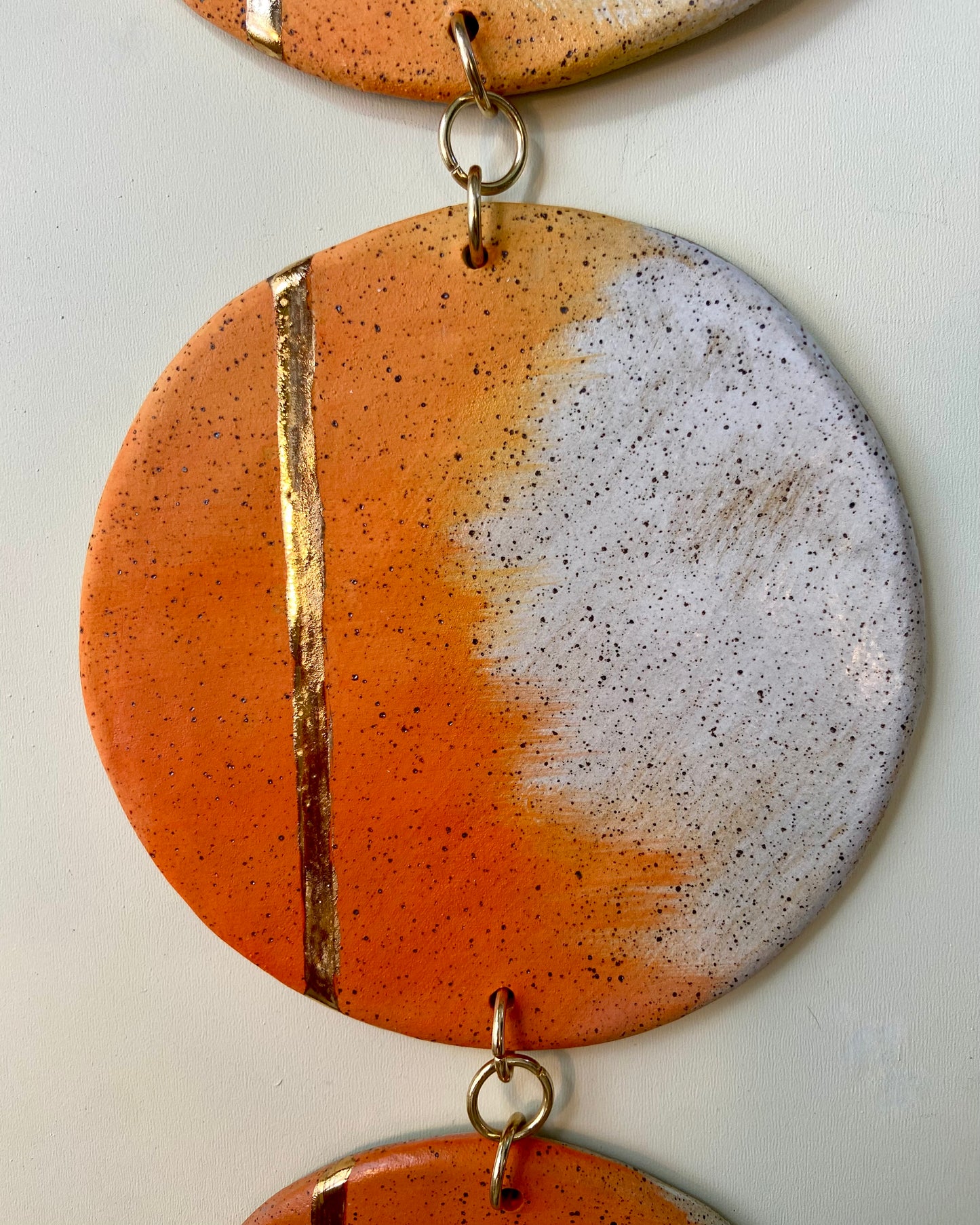 Ceramic Wall Hanging - Golden Hour #1